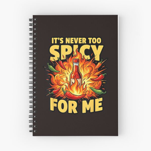 Item preview, It's Never Too Spicy For Me Hot Sauce Chili Pepper designed and sold by mari-kayden.