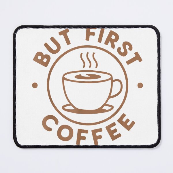 Item preview, But First Coffee Funny Coffee Lover T-Shirt designed and sold by Djtahar15.
