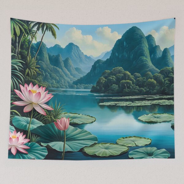 Item preview, UNCHARTED EDEN | sacred lotus designed and sold by TAMAJAD.