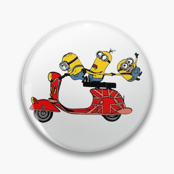 Item preview, Minions Scooter Ride designed and sold by wingoo22.