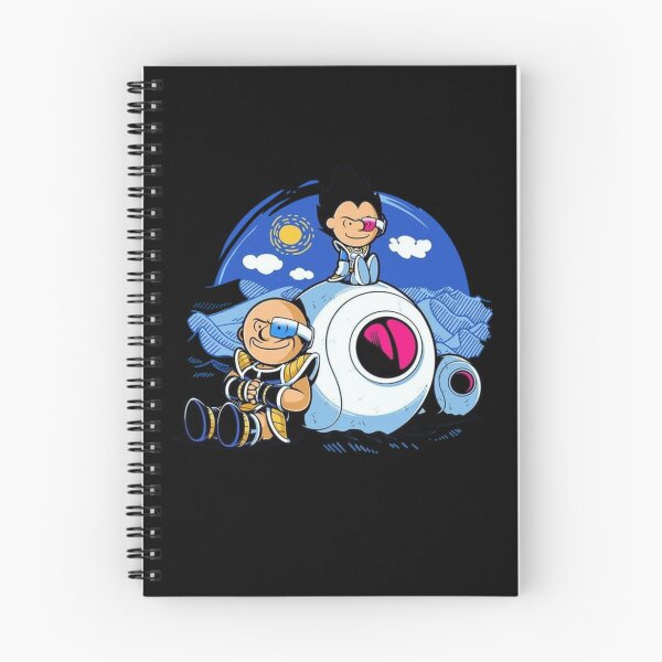 Item preview, Cute Saiyan Duo Vegeta and Nappa Space Pod Parody designed and sold by Bomebomst.