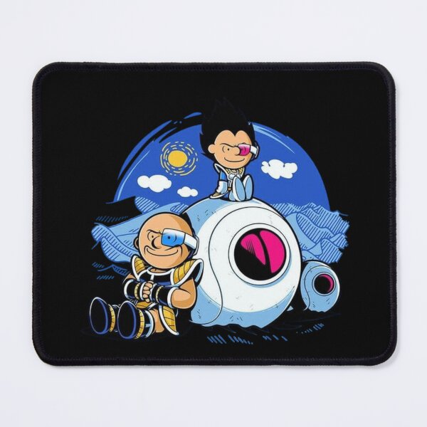 Item preview, Cute Saiyan Duo Vegeta and Nappa Space Pod Parody designed and sold by Bomebomst.
