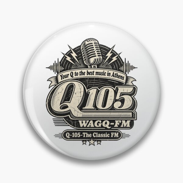 Item preview, Classic Retro Radio Station Vintage Music Broadcaster Design designed and sold by QLShop.