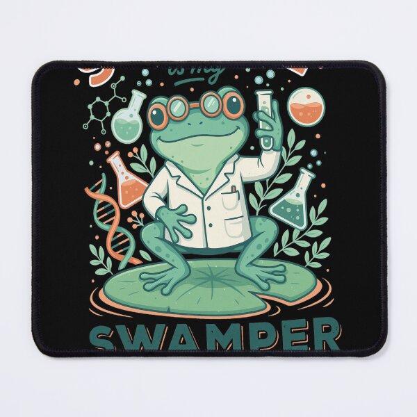 Item preview, Science Is My Swamper Power Frog Chemist designed and sold by ERNESAFFON.