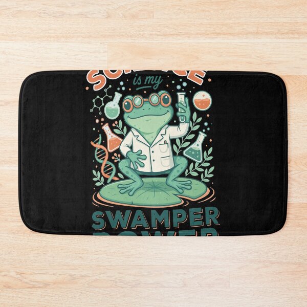 Item preview, Science Is My Swamper Power Frog Chemist designed and sold by ERNESAFFON.