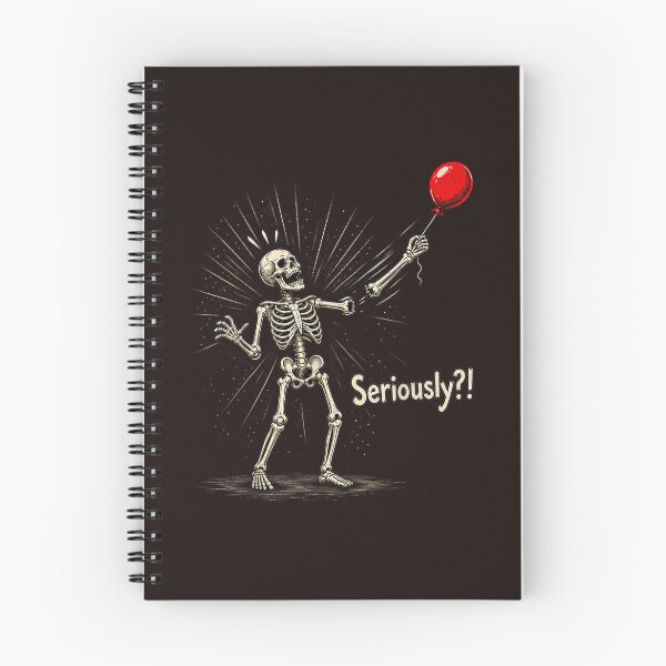 Item preview, Funny Skeleton Floating Arm Red Balloon Halloween Dark Humor designed and sold by mari-kayden.