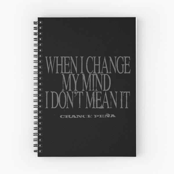 Item preview, When I Change My Mind I Don't Mean It designed and sold by McAdamStudio.