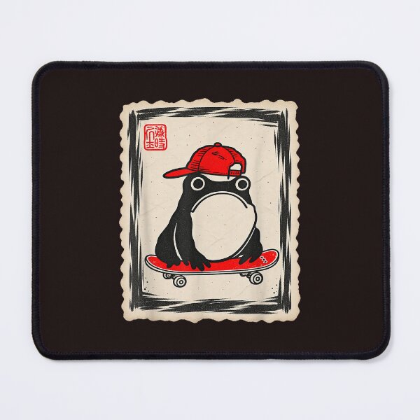 Item preview, Grumpy Frog Skateboard Japanese Streetwear Aesthetic Vintage designed and sold by mari-kayden.
