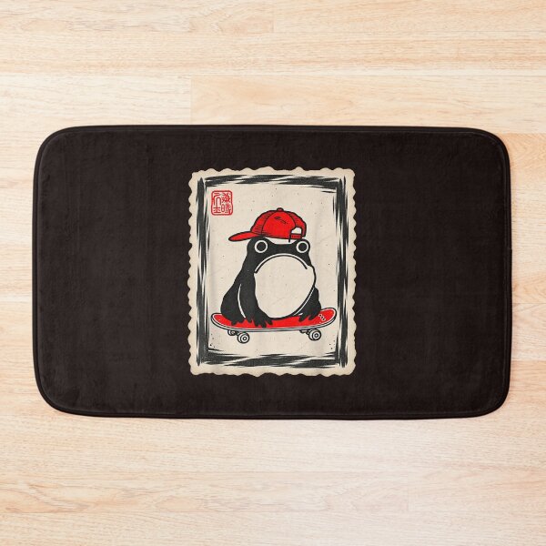 Item preview, Grumpy Frog Skateboard Japanese Streetwear Aesthetic Vintage designed and sold by mari-kayden.