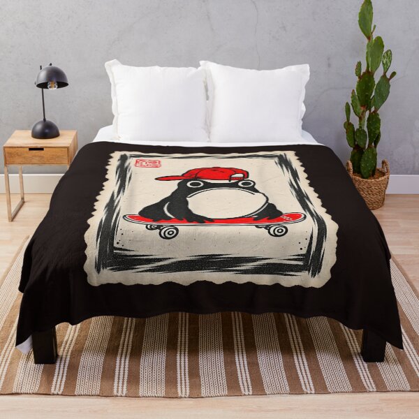 Item preview, Grumpy Frog Skateboard Japanese Streetwear Aesthetic Vintage designed and sold by mari-kayden.