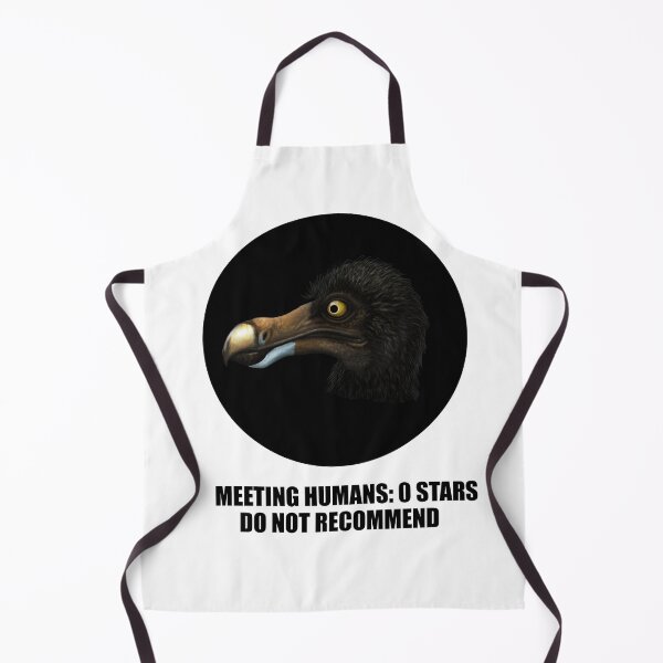 Item preview, Dodo Bird 'Meeting Humans Review' designed and sold by JAMiron Paleoart.