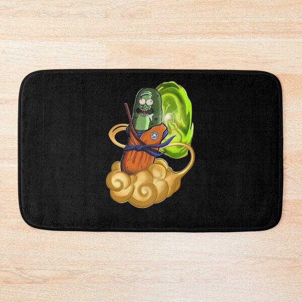 Item preview, Pickle Rick Goku Flying Nimbus Mashup designed and sold by Bomebomst.