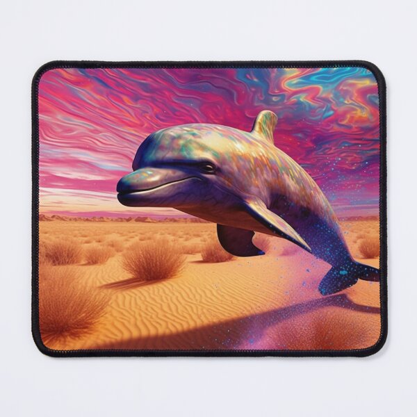 Item preview, Dolphin on the Desert designed and sold by MongLongStudio.