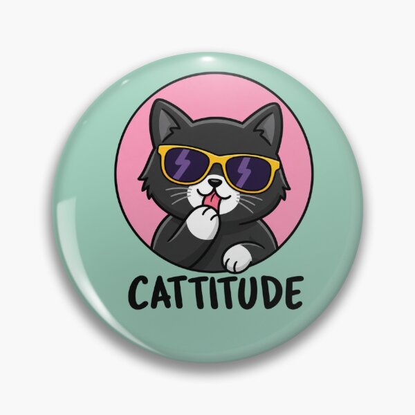 Item preview, Cattitude Cat designed and sold by wingoo22.