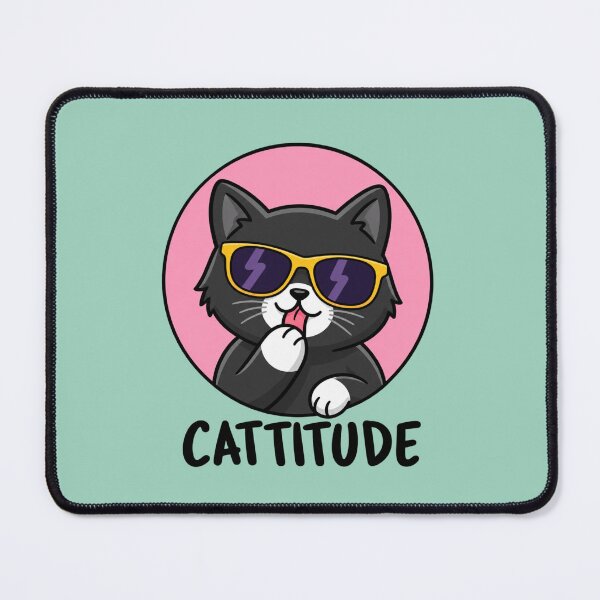 Item preview, Cattitude Cat designed and sold by wingoo22.