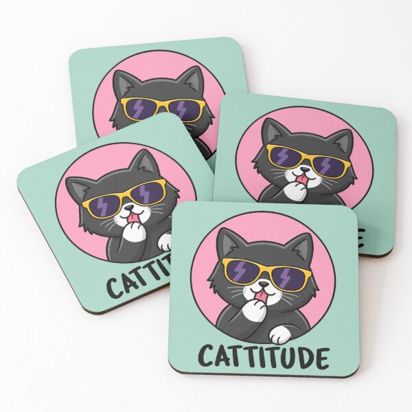 Item preview, Cattitude Cat designed and sold by wingoo22.