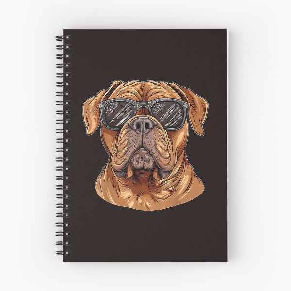 Item preview, Cool Dogue De Bordeaux Dog Wearing Sunglasses French Mastiff designed and sold by mari-kayden.