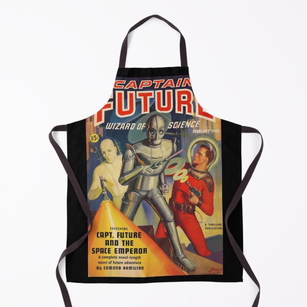 Item preview, Captain Future Wizard of Science Retro Pulp Art designed and sold by ERNESAFFON.