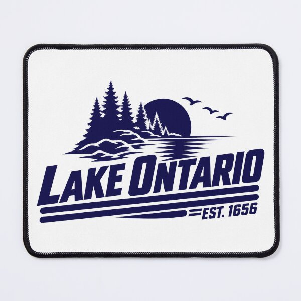 Item preview, Lake Ontario Vintage Lake Design for Great Lakes Lovers | Travel Gift designed and sold by Teetreasure2.
