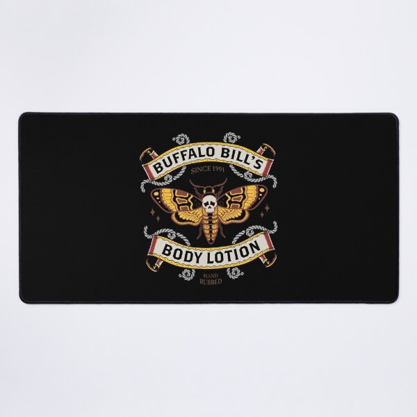 Item preview, Buffalo Bill's Body Lotion Since 1991 Moth Emblem designed and sold by MONICAKERIMOVA.
