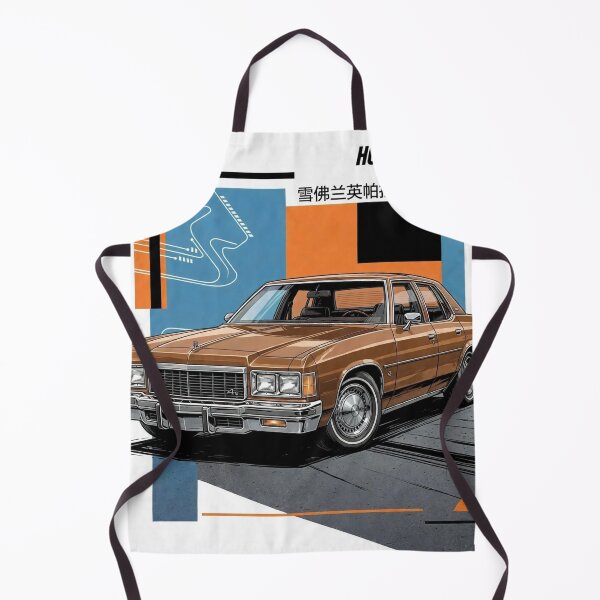 Item preview, Hot Rod Legend - 70s Chevy Impala Brown Sedan Classic Art designed and sold by redkat-4.