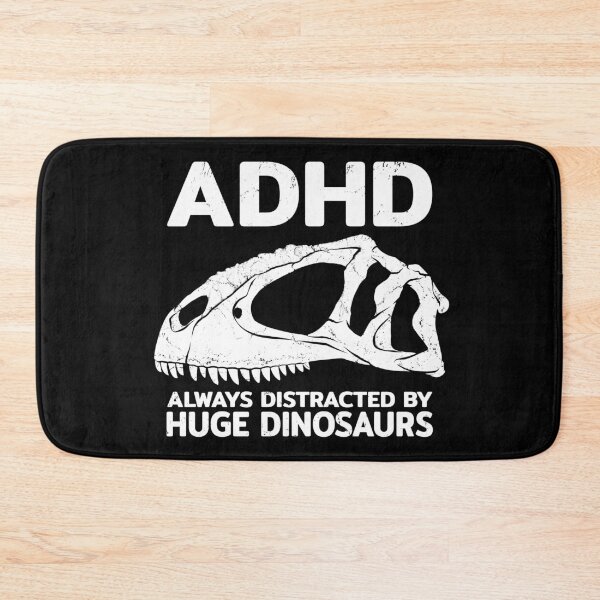 Item preview, ADHD Mapusaurus Fossil Skull designed and sold by NicGrayGraphic.