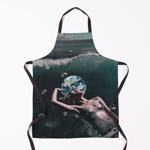Item preview, Teenage Blue - Floating in the Ocean designed and sold by MongLongStudio.