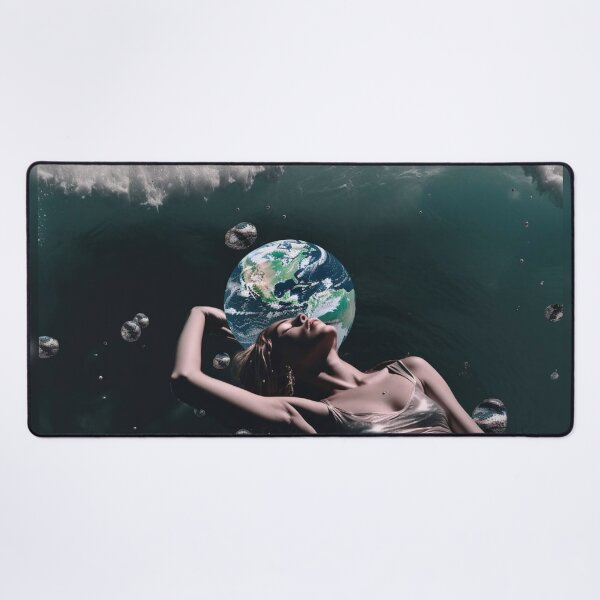 Item preview, Teenage Blue - Floating in the Ocean designed and sold by MongLongStudio.