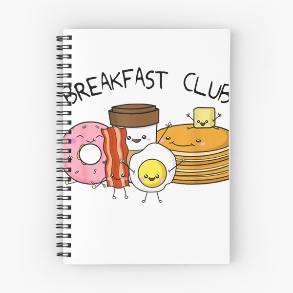 Item preview, Breakfast Club Food Cute Kawaii Parody T-Shirt designed and sold by viinnzArt.