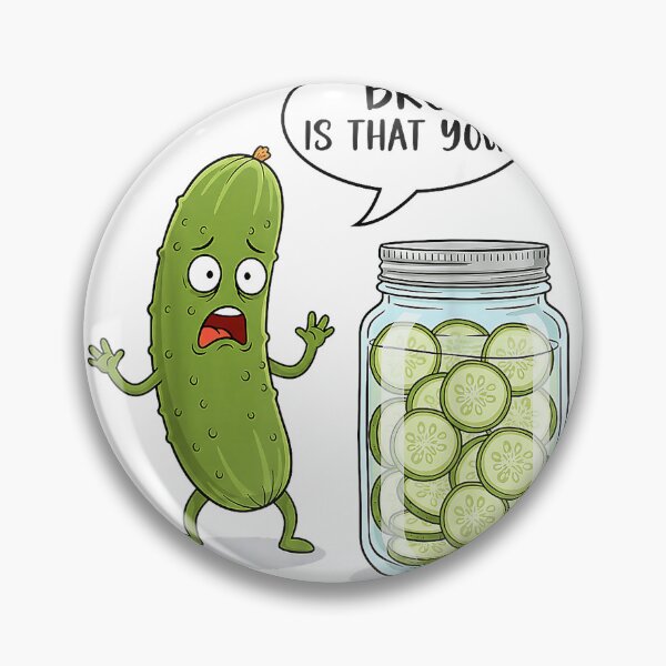 Item preview, Bro is that You Funny Pickle Surprise Cucumber & Pickle Jar T-Shirt designed and sold by Fr0y000.