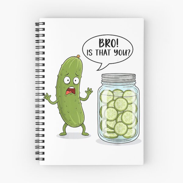 Item preview, Bro is that You Funny Pickle Surprise Cucumber & Pickle Jar T-Shirt designed and sold by Fr0y000.