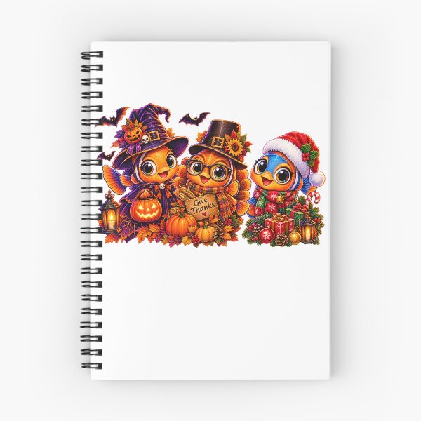 Item preview, Funny Halloween Thanksgiving Christmas fish Holiday designed and sold by QuiteOrbit.