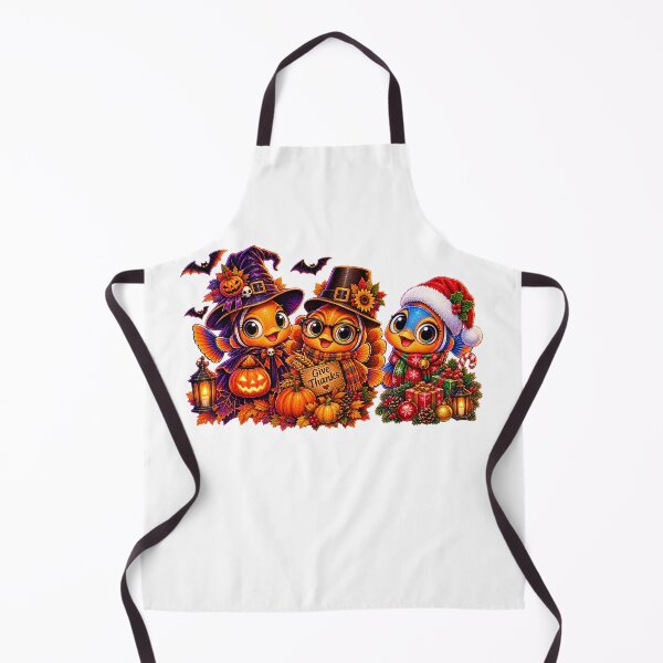 Item preview, Funny Halloween Thanksgiving Christmas fish Holiday designed and sold by QuiteOrbit.