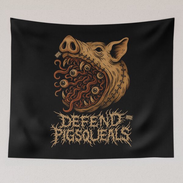 Item preview, Defend Pigsqueals 1 Slam Deathcore designed and sold by KiORA ..