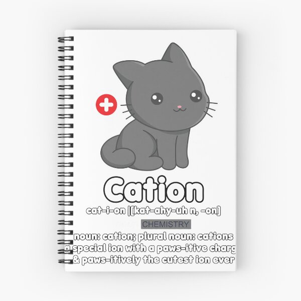 Item preview, Cation Chemistry Cat Definition Pun designed and sold by ERNESAFFON.