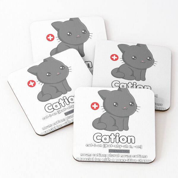 Item preview, Cation Chemistry Cat Definition Pun designed and sold by ERNESAFFON.