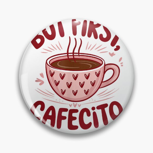 Item preview, But First Cafecito Funny Coffee Lover Latina T-Shirt designed and sold by Atros.