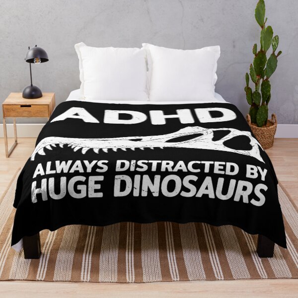 Item preview, ADHD Spinosaurus fossil skull designed and sold by NicGrayGraphic.