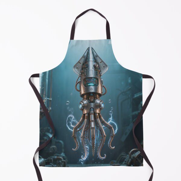 Item preview, Reactor Squid  Atompunk Robot designed and sold by SynthRaccoon.