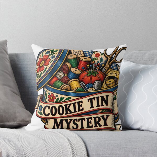 Item preview, Cookie Tin Mystery Woodcut Balkan Household Humor designed and sold by OfficialBalkan.