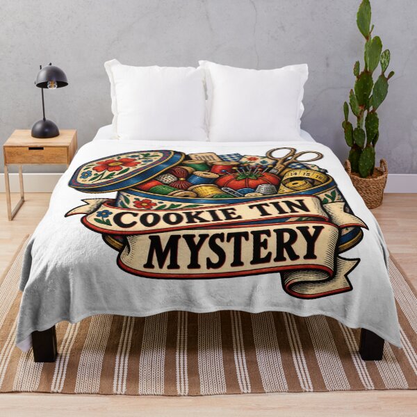 Item preview, Cookie Tin Mystery Woodcut Balkan Household Humor designed and sold by OfficialBalkan.
