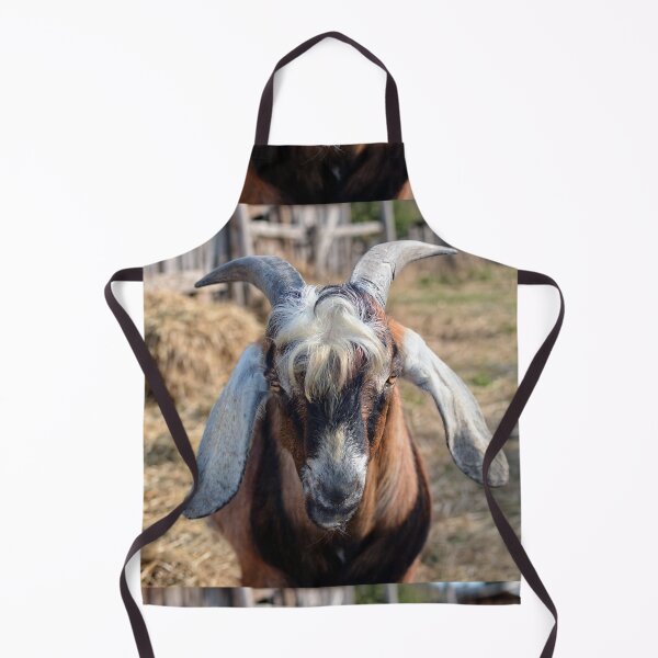 Item preview, Goat Grazing in Rustic Farmyard designed and sold by Savannah Gibbs.