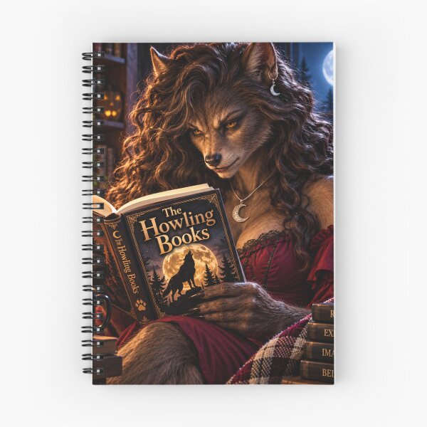 Item preview, Monsters Read - Female Werewolf designed and sold by Antuan Simmons.