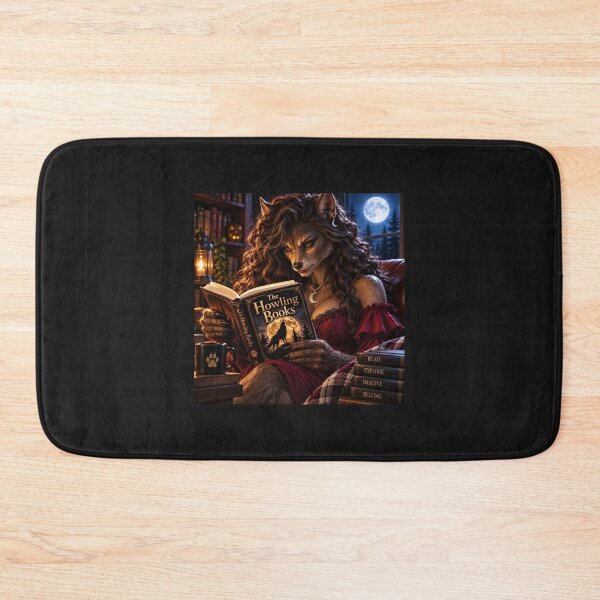 Item preview, Monsters Read - Female Werewolf designed and sold by Antuan Simmons.