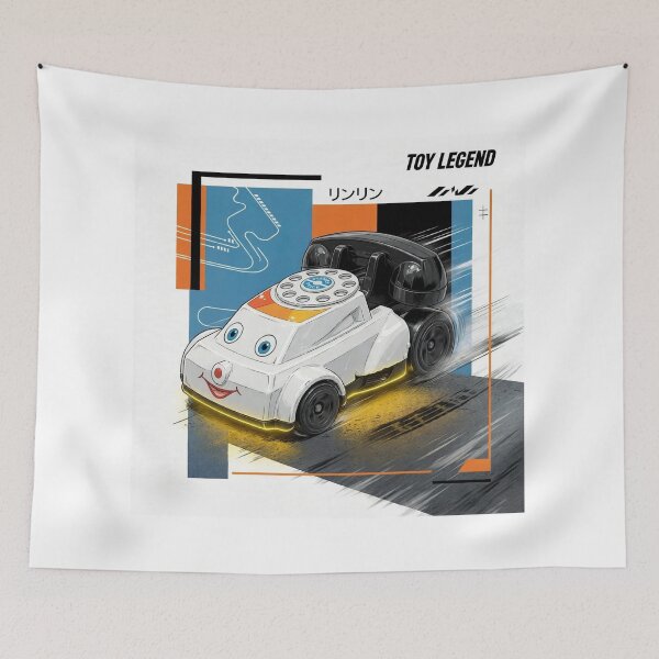 Item preview, Toy Legend - Fisher Price Chatter Telephone Race Car Drift Art designed and sold by redkat-4.