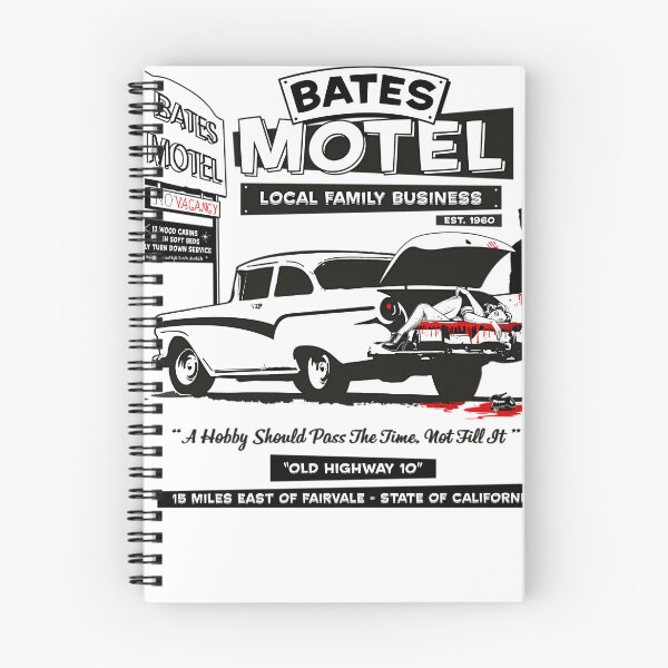 Item preview, Horror Motel Car Crime Scene California Highway Local Business designed and sold by MollySpenc.