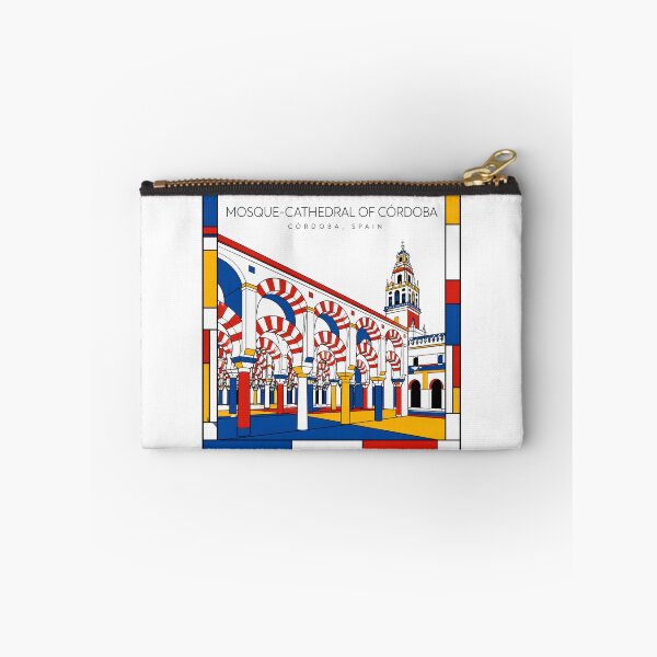 Item preview, Mosque-Cathedral of Cordoba Spain Mondrian Style 3D Poster designed and sold by CMYKStudio.