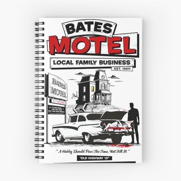 Item preview, Horror House Motel Car Crime Scene California Highway Local Business designed and sold by MollySpenc.