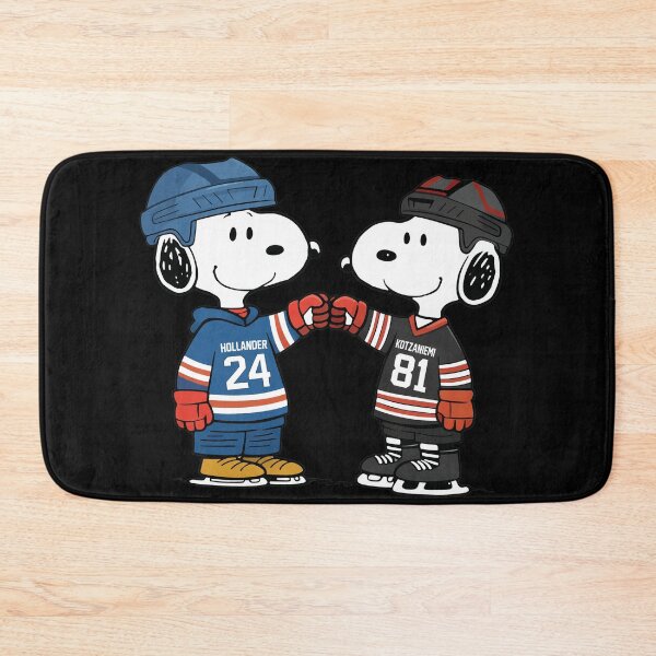 Item preview, Hockey Beagle Fist Bump Sports Mashup designed and sold by ERNESAFFON.