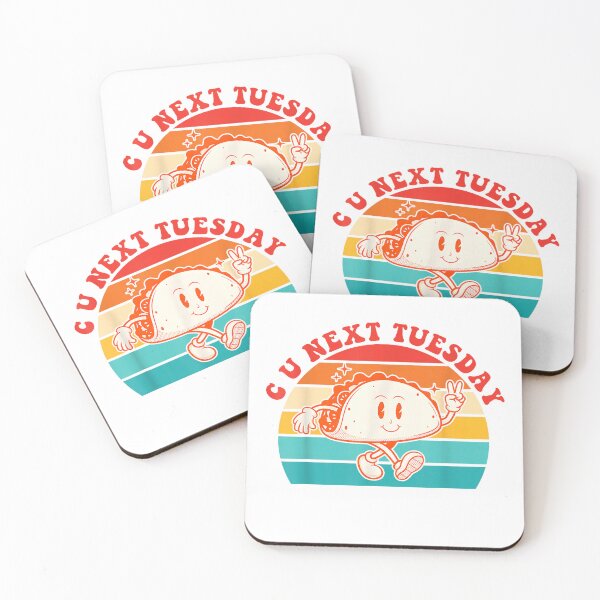 Item preview, C U Next Tuesday Cute Tacos Tuesday Mexican Food Lovers T-Shirt designed and sold by KTY-NUSS.